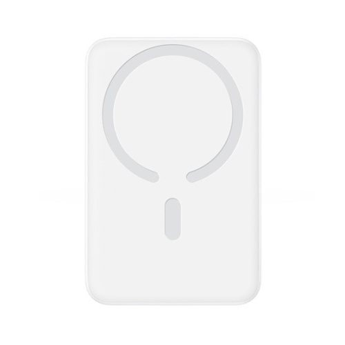 Baseus EnerFill FM11 Magnetic vezeték nélküli gyorstöltő powerbank 10000 mAh, 22.5W, fehér + 60W USB Type-C, 30cm kábel