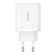 Baseus Cube hálózati gyorstöltő 30W, USB Type-C + 2×USB Type-A, fehér