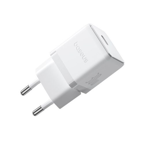 Baseus Palm hálózati gyorstöltő 30W, USB Type-C, fehér
