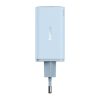 Baseus GaN6 Pro hálózati gyorstöltő 65W, 2×USB Type-C + 2×USB Type-A, kék + 100W USB Type-C, 1m kábel