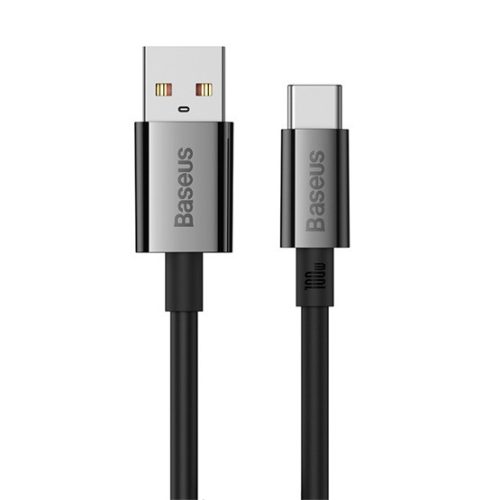 Baseus Superior USB Type-A – USB Type-C, 100W gyorstöltő adatkábel, 1m, fekete