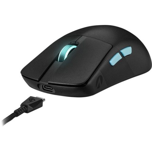 ASUS ROG Harpe Ace Aim Lab Edition vezeték nélküli egér - Fekete