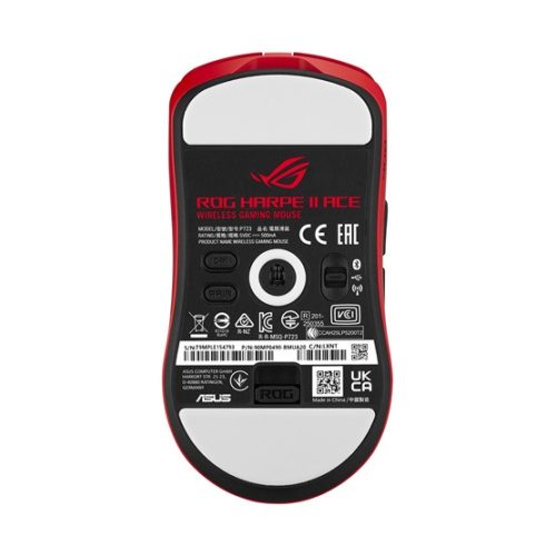 ASUS ROG Harpe II Ace vezeték nélküli egér - Piros