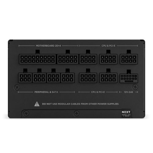 NZXT 850W - C850 Gold Modular - PA-8G2BB-EU - 80+ Gold ATX3.1 - Modular - Fekete Tápegység