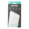 AVAX PB103W LIGHTY Type-C Powerbank 8.000mAh, fehér