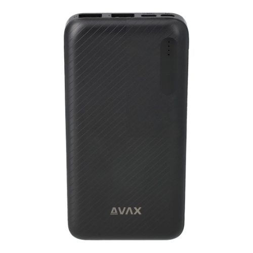 AVAX PB104B LIGHTY Type-C Powerbank 10.000mAh, fekete