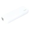 AVAX PB106W LEISURE PD/Type-C 30W+QC 18W gyorstöltő Powerbank 15.000mAh, fehér - Dobozsérült termék