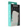 AVAX PB106W LEISURE PD/Type-C 30W+QC 18W gyorstöltő Powerbank 15.000mAh, fehér - Dobozsérült termék