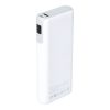 AVAX PB202W VITALITY PD/Type C 65W+QC 18W gyorstöltő Powerbank 20.000mAh, fehér