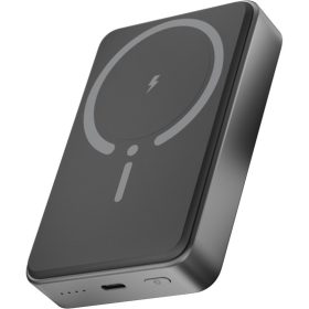   AVAX PB300 FREELY 15W Mágneses Vezeték nélküli Powerbank 10.000mAh + 20W USB-C (PD3.0), fekete