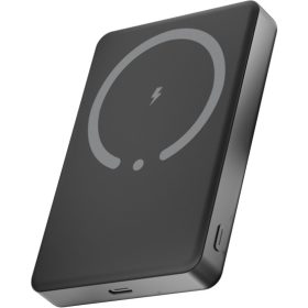   AVAX PB600 FREELY+ 15W Mágneses SLIM Vezeték nélküli Powerbank 10.000mAh + 20W USB-C (PD3.0), szürke