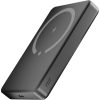 AVAX PB600 FREELY+ 15W Mágneses SLIM Vezeték nélküli Powerbank 10.000mAh + 20W USB-C (PD3.0), szürke