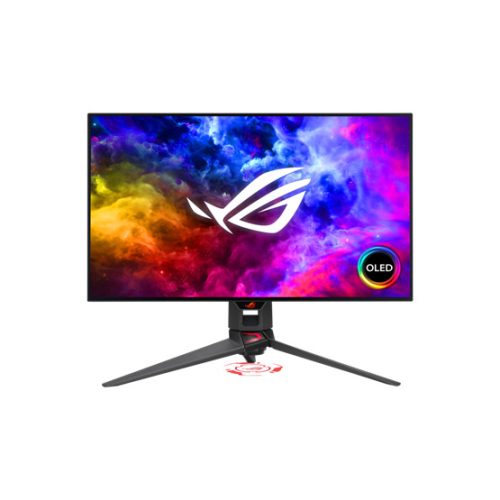 Asus 26.5" ROG Swift PG27AQDM monitor - OLED - Bontott, Sérült termék