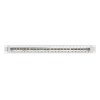 Lanberg Üres patch panel 24 port 1U 19" FTP, árnyékolt, tehermentesítővel, szürke