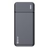 DENVER PQC-10007 10 000 mAh Micro-USB+USB-C power bank - fekete