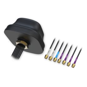 Teltonika 5G Mobil/GNSS/WiFi SMA tetőantenna, MIMO
