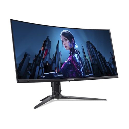 Acer 34" Predator X34X5BMIIPHUZX ZeroFrame FreeSync Premium Pro - QD-OLED - 240Hz |2 év garancia|