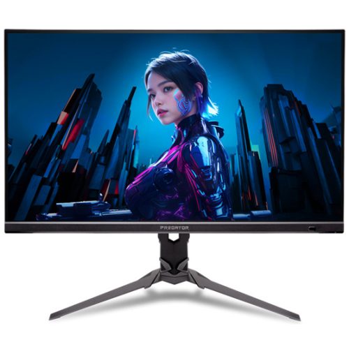ACER 27" Predator XB273KV5bmiiprx ZeroFrame 4K UHD 320Hz IPS fekete monitor