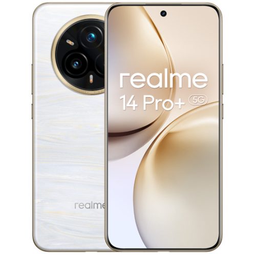 REALME 14 Pro+ 5G - 512GB+12GB - Fehér - RMX5051 EU