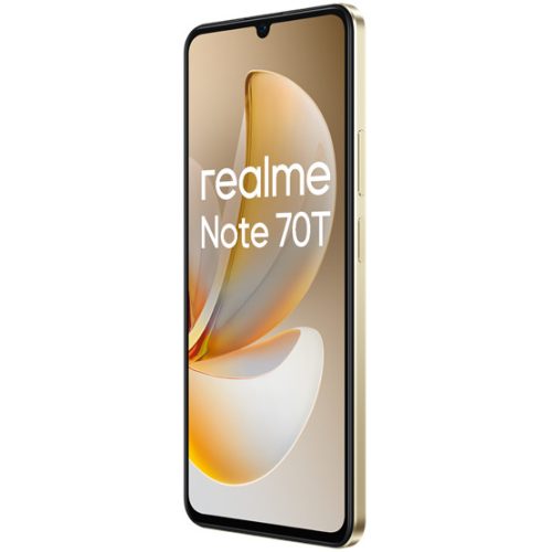 REALME Note 70T - 128GB+4GB - Arany - RMX5313 EU