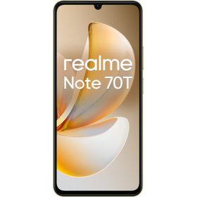 REALME Note 70T - 256GB+4GB - Arany - RMX5313 EU