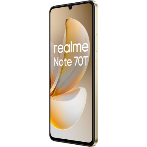 REALME Note 70T - 256GB+4GB - Arany - RMX5313 EU