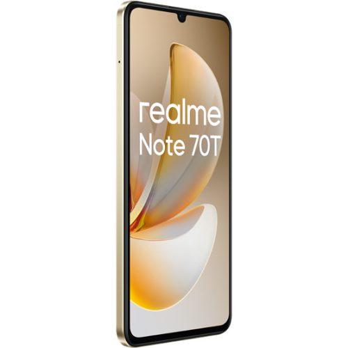 REALME Note 70T - 256GB+4GB - Arany - RMX5313 EU