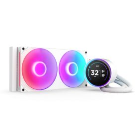   NZXT - Kraken Elite 280 RGB V2 - Vízhűtés - 280mm - Fehér - RL-KR28E-W2