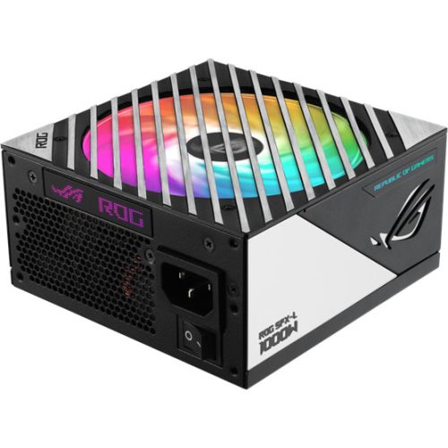 Asus ROG Loki 1000W - ROG-LOKI-1000P-SFX-L-GAMING - 80+ Platinum  - ATX 3.1 - Moduláris - fekete tápegység