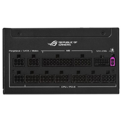 Asus ROG Strix  1000W - ROG-STRIX-1000P-GAMING- 80+ Platinum - ATX 3.1- Moduláris - fekete tápegység