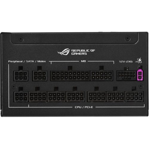 Asus ROG Strix 1200W Platinum - ROG-STRIX-1200P-GAMING - 80+ Platinum - ATX 3.1 - Moduláris - fekete tápegység