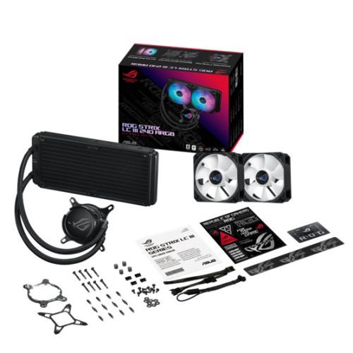 ASUS ROG STRIX LC III 240 - ARGB - Vízhűtés