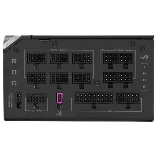 Asus ROG THOR Platinum III 1000W - ROG-THOR-1000P3-GAMING - 80+ Platinum - ATX 3.1 -  Moduláris - fekete  tápegység 