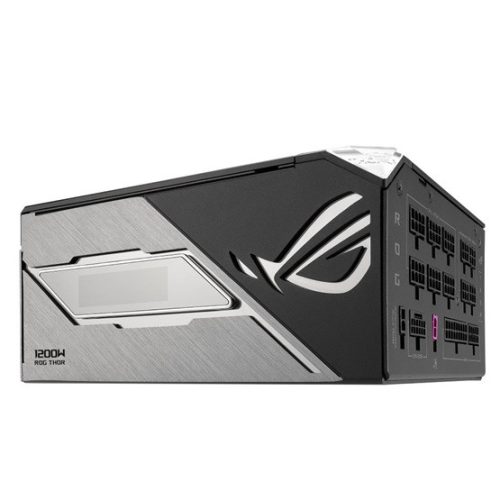Asus ROG THOR Platinum III 1200W - ROG-THOR-1200P3-GAMING - 80+ Platinum - ATX 3.1 -  Moduláris - fekete tápegység