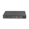 Lanberg Switch menedzsment nélküli, 16x 100Mb PoE+/ 2x 1GB/1X SFP, rackes (250W)
