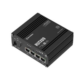   Teltonika LTE Cat6 router, Dual SIM, 4xLAN, VPN, RMS, ipari kivitel