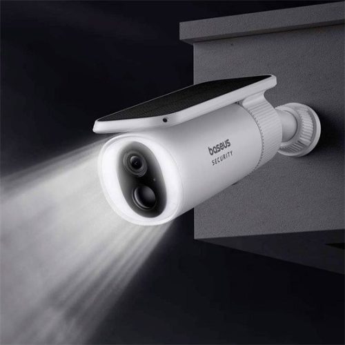 Baseus Security S1 2K kültéri biztonsági kamera, fehér