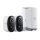 Baseus Security N1 Plus 2K kültéri biztonsági kamera KIT, fehér