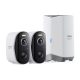 Baseus Security N1 Plus 2K kültéri biztonsági kamera KIT, fehér