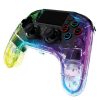 Snakebyte PS4 GamePad RGB 4 - vezeték nélküli kontroller - átlátszó