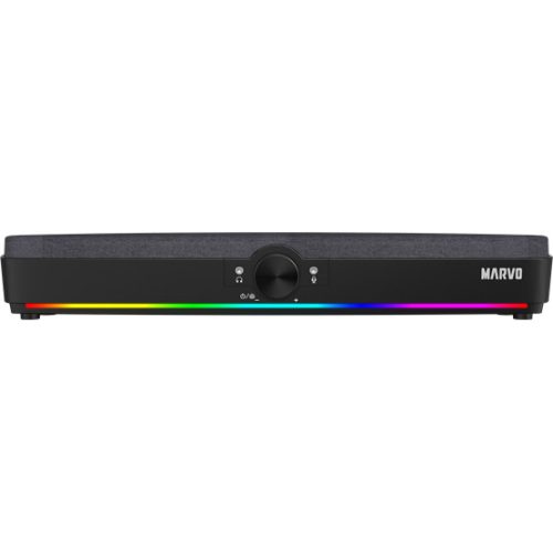 MARVO Etna 40 vezetékes soundbar - fekete - RGB viágítás