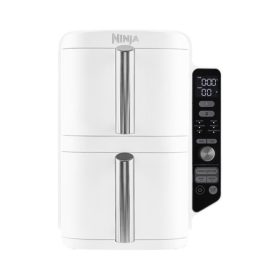   Ninja 9,5L Emeletes Dual Zone forrólevegős sütő - SL400EUWH - Fehér