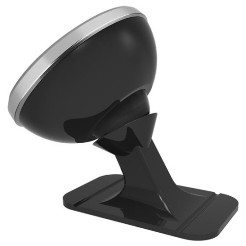 Baseus 360° Magnetic műszerfalra rögzíthető autós telefontartó, ezüst