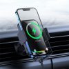 Baseus Halo Electric szellőzőrácsra rögzíthető vezeték nélküli autós telefon gyorstöltő és tartó