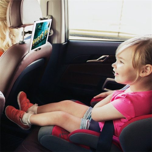 Baseus Backseat fejtámlára rögzithető autós telefon és tablettartó