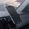 Baseus Metal Age II szellőzőrácsra rögzíthető gravitációs autós telefontartó, fekete