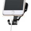 Baseus Osculum Type Gravity műszerfalra rögzíthető gravitációs autós telefontartó, fekete
