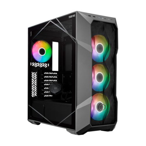 Cooler Master TD500 MAX + ML360 Atmos MAX + GX II Gold 850W ATX3.0 MAX - TD500V2-MGNN85-SL0 - Fekete