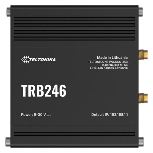 Teltonika LTE Cat4 gateway, RS232/RS485, GNSS, I/O, Ethernet, ipari