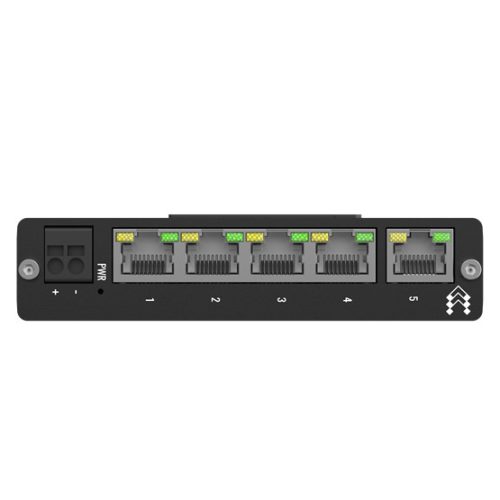 Teltonika 5 portos Ethernet switch, költséghatékony, DIN sín, ipari